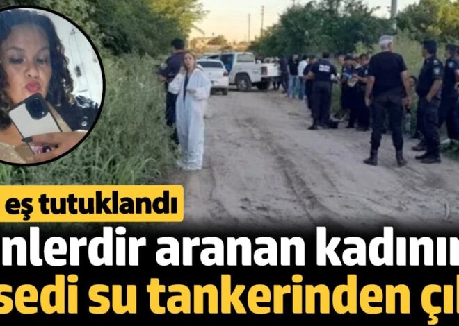 Günlerdir aranan Xoana Edith Escobar adlı kadının cesedi su varilinin içinde bulundu